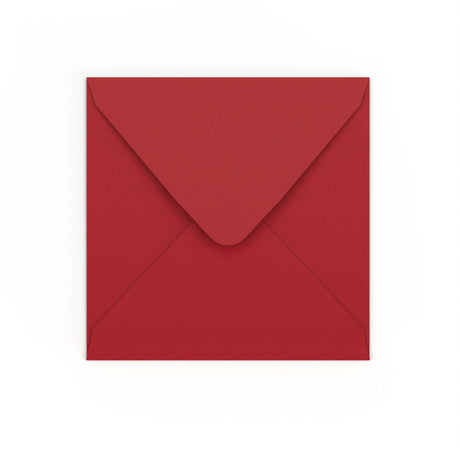 Enveloppe rouge foncée 155x155 mm