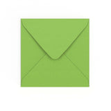 Enveloppe verte vive 155x155 mm