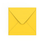 Enveloppe jaune 155x155 mm