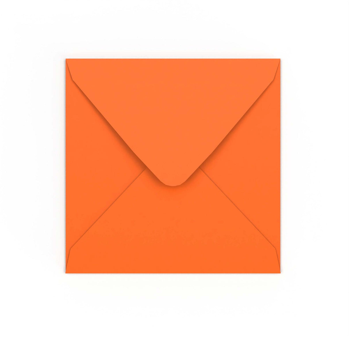 Enveloppe orange 155 x 155 mm