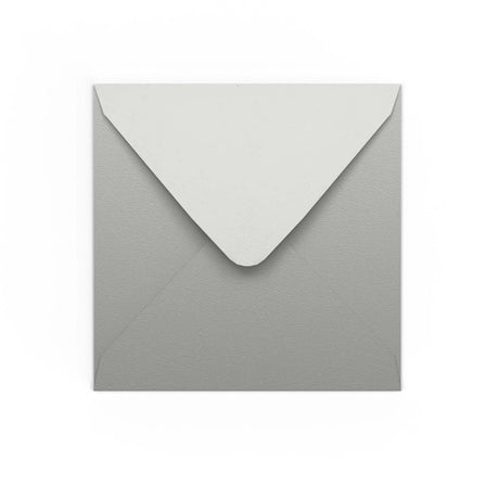 Enveloppe argentée 155x155 mm