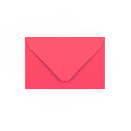 Enveloppe rose éclatante 65x94 mm