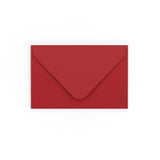 Enveloppe rouge foncée 65x94 mm
