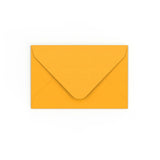 Enveloppe jaune profonde 65x94 mm