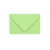 Enveloppe verte pâle 65x94 mm