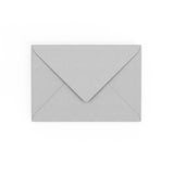 Enveloppe grise pâle 114x162mm mm (C6)
