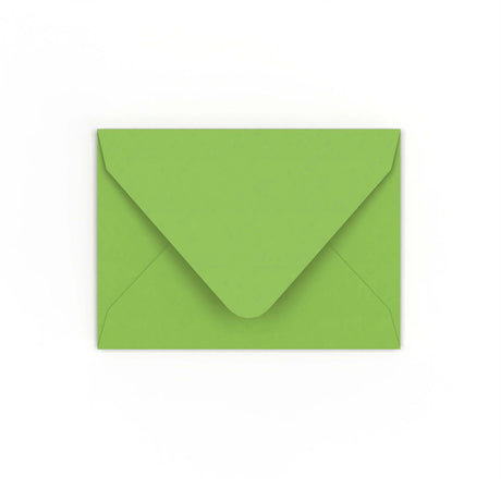 Enveloppe verte vive 82x113 mm (C7)