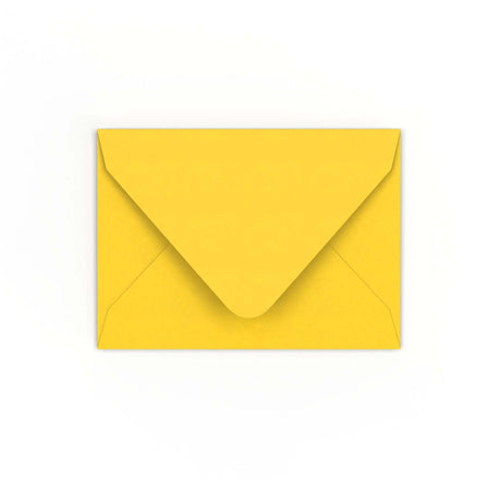 Enveloppe jaune 82x113 mm (C7)