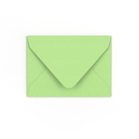 Enveloppe verte pâle 82x113 mm (C7)