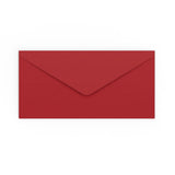 Enveloppe rouge foncée 110x220 mm (DL)