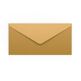 Enveloppe dorée 110x220mm mm (DL)