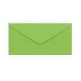 Enveloppe verte vive 110x220 mm (DL)