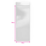 Sachets transparents Zip