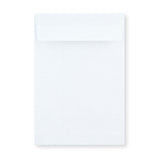 Enveloppe blanche à soufflet 254x178x25 mm