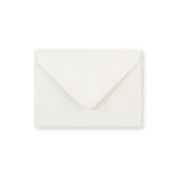 Enveloppe blanche vergée légère (90 g/m²) 82x113 mm (C7)