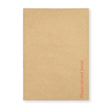Enveloppe Manille à Dos Cartonné – Imprimée 162x114 mm (C6)