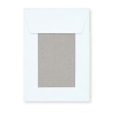Enveloppe Blanche à Dos Cartonné 162x114 mm (C6)