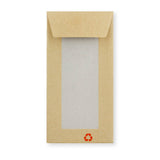 Enveloppe Manille à Dos Cartonné – Imprimée 220x110 mm (DL)