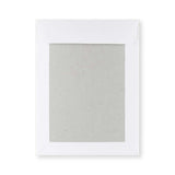 Enveloppe Blanche à Dos Cartonné 241x178 mm