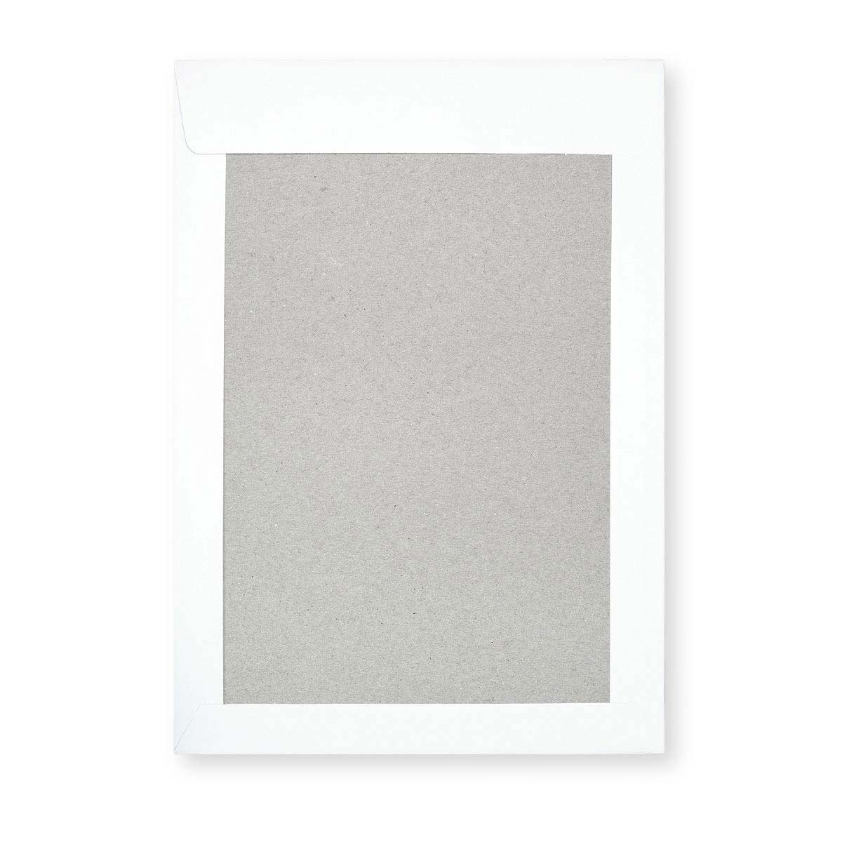 Enveloppe Blanche à Dos Cartonné 324x229 mm (C4)
