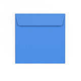 Enveloppe bleue éclatante 155x155 mm