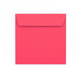 Enveloppe rose éclatante 155x155 mm