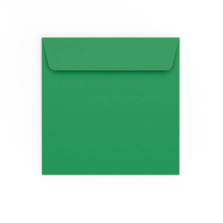 Enveloppe verte profonde 155x155 mm