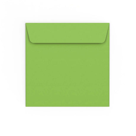 Enveloppe verte vive 155x155 mm