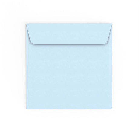Enveloppe bleue pâle 155x155 mm