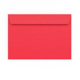 Enveloppe rouge éclatante 162x229 mm (C5)