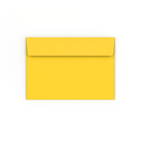 Enveloppe jaune vive 114x162 mm (C6)