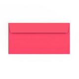 Enveloppe rose éclatante 110x220 mm (DL)