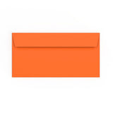 Enveloppe orange 110x220 mm (DL)