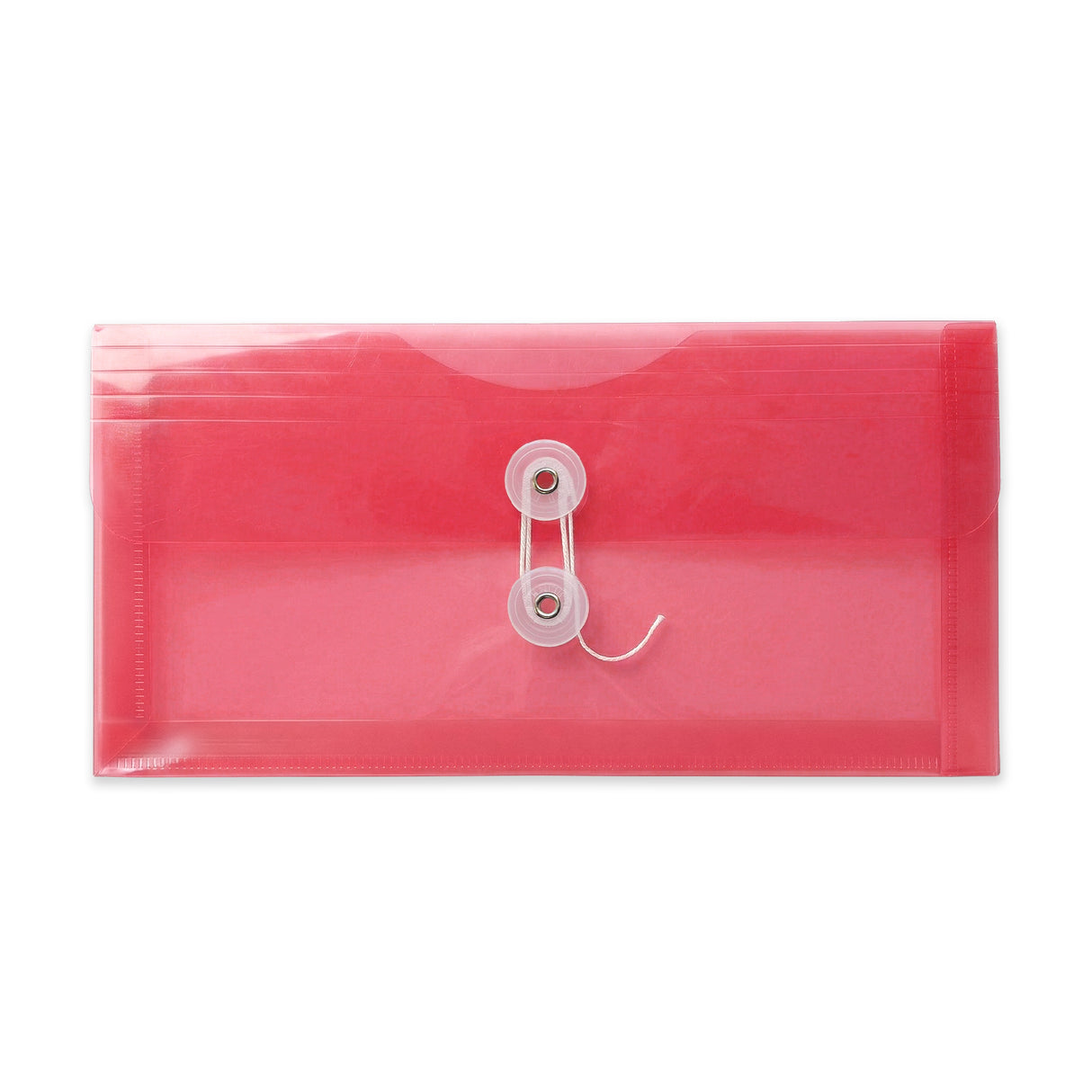Enveloppe en polypropylène avec soufflet et fermeture japonaise