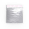 Metallic Finish Bubble Bag Mailers Silver 165 x 165 mm