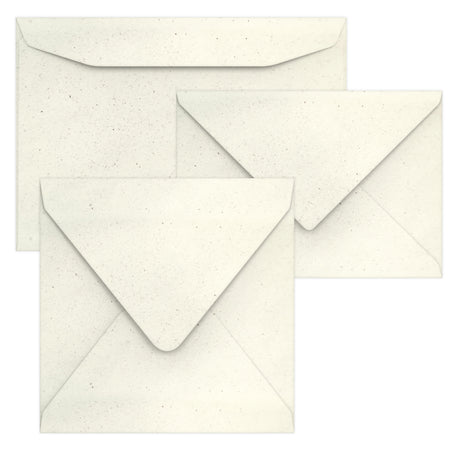 Enveloppes en papier d’herbe