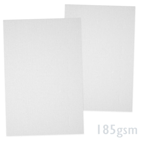 Papier blanc vergé 185g/m²