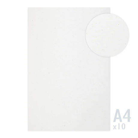 Papier blanc 130g/m² - 10 feuilles A4
