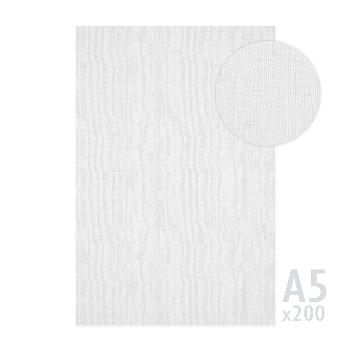 Papier texturé lin 185g/m²