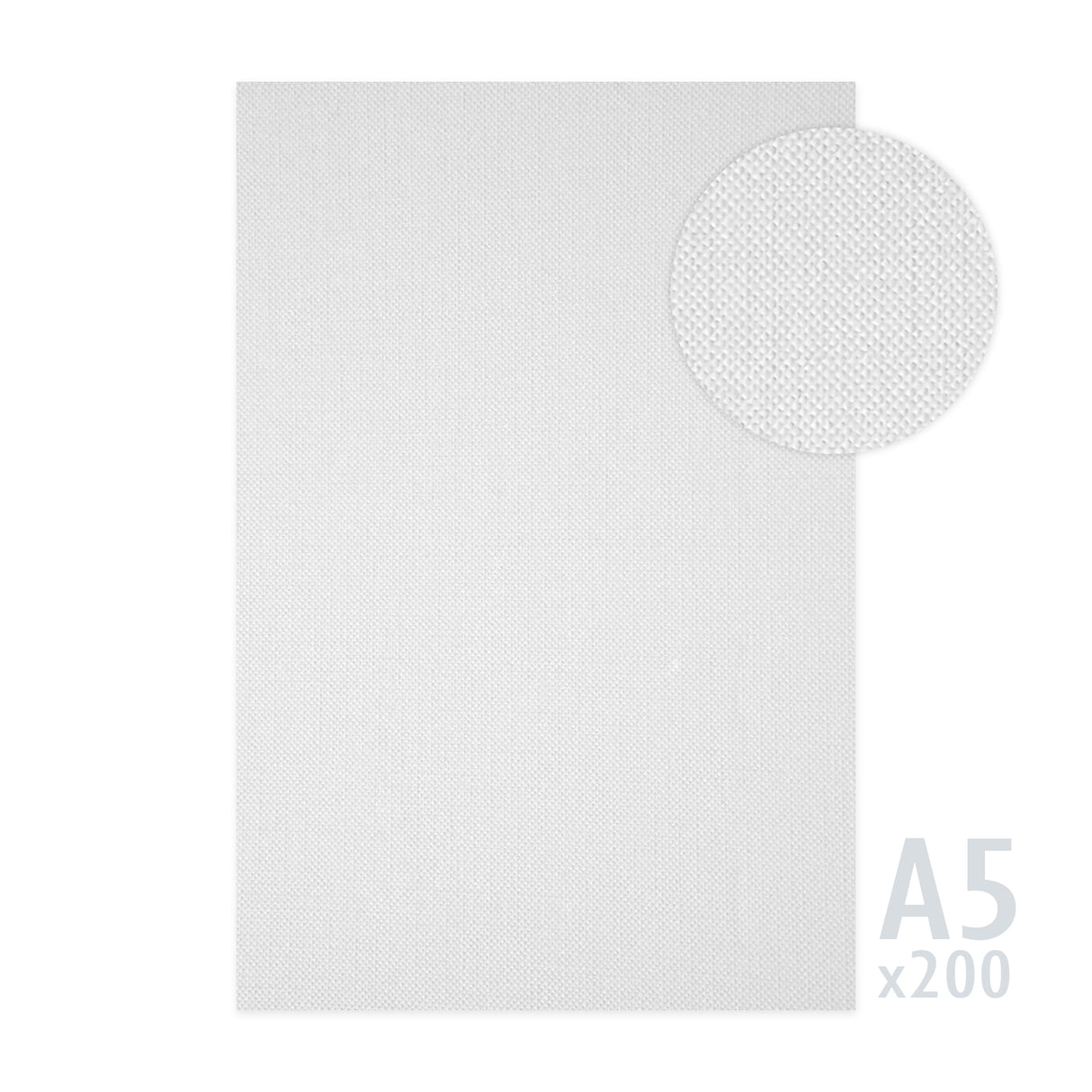 Papier blanc vergé 185g/m²