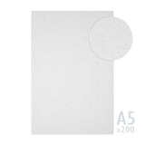 Papier blanc vergé 185g/m²