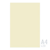 Papier Lessebo 170g/m² - 20 feuilles