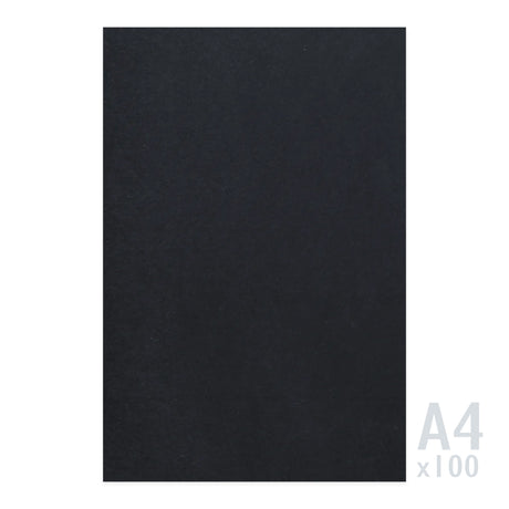 Papier noir 225g/m² - 100 feuilles A4