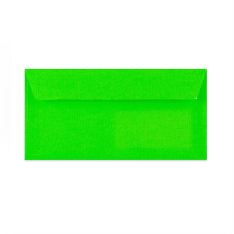 Enveloppe verte néon 110x220 mm (DL)