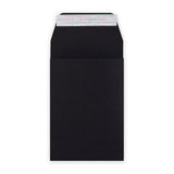 Enveloppe noir à soufflet 162x114x25 mm (C6)