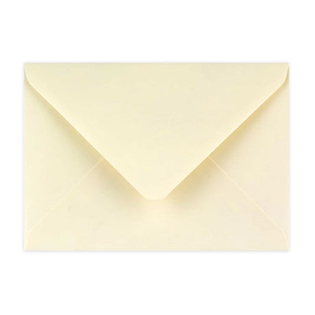 Enveloppe ivoire velin 125x175 mm