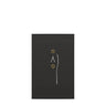 String & Washer Gusset Envelopes Black 162 x 114 x 25 mm (C6)