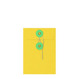 Enveloppes colorées avec Fermeture Japonaise
