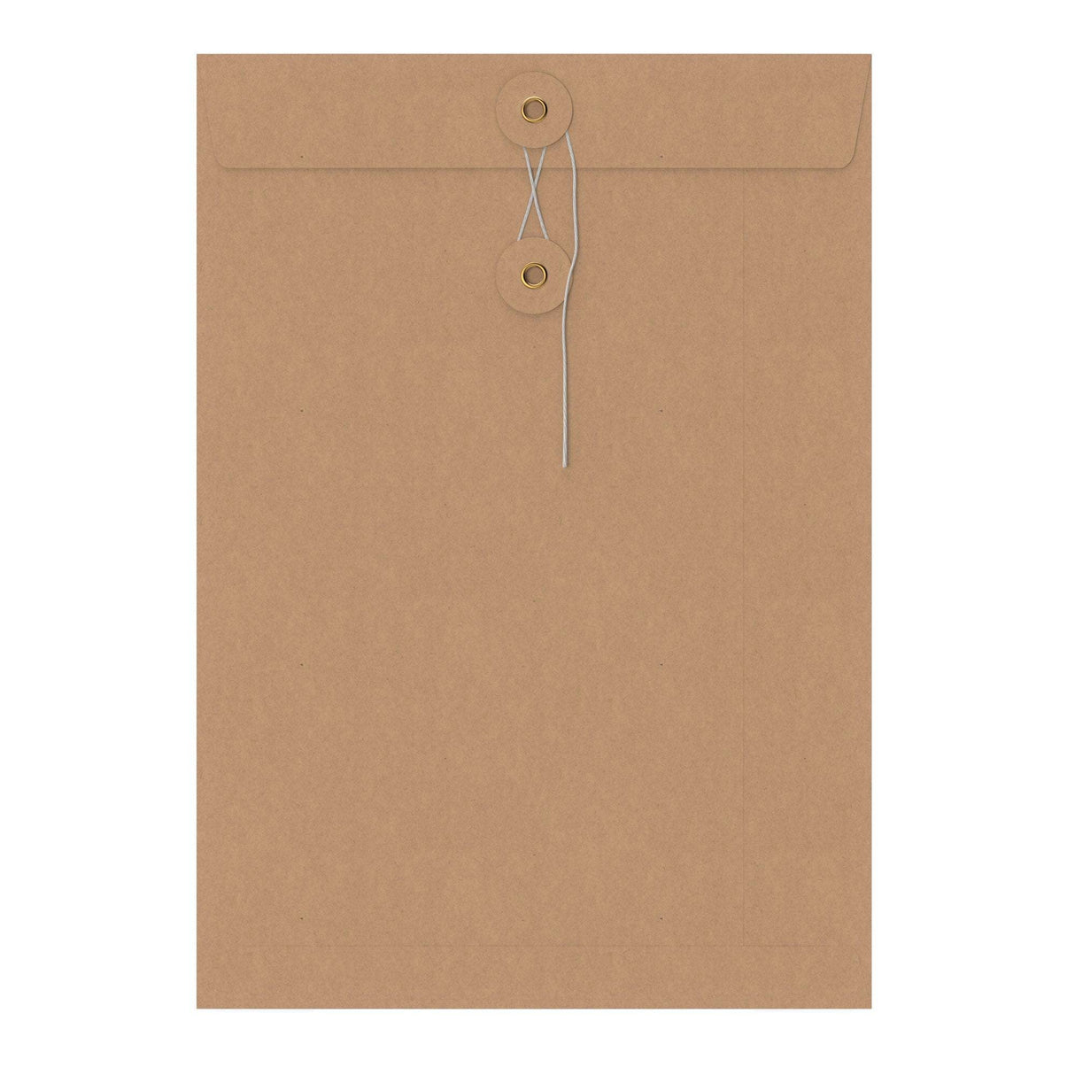 Enveloppes à rondelle et ficelle avec fenêtre panoramique - Fermeture Japonaise