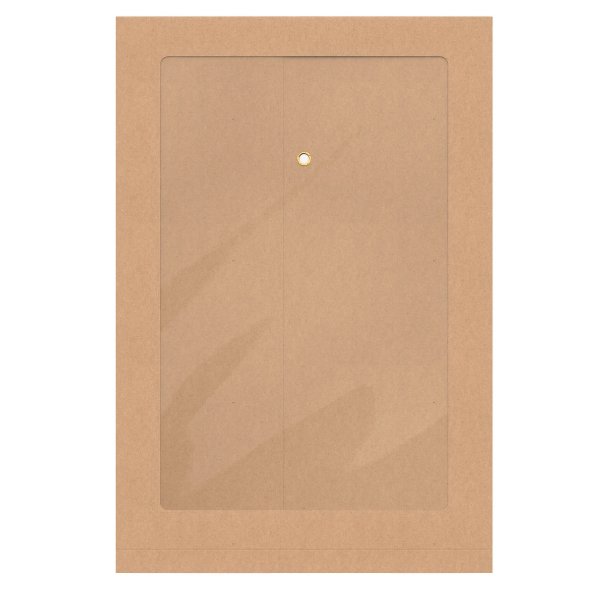 Enveloppes à soufflet à rondelle et ficelle avec fenêtre panoramique - Fermeture Japonaise